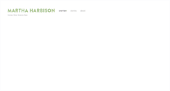 Desktop Screenshot of marthaharbison.com